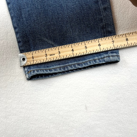 J Crew 770 Jean Men 34x30 Straight Fit Dark Wash Blue Classic Denim‎ J.Crew - Picture 11 of 12